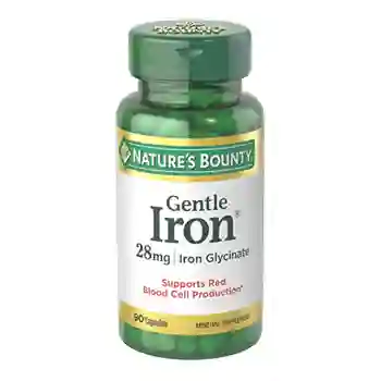 Nature's Bounty Gentle Iron 28mg (90)